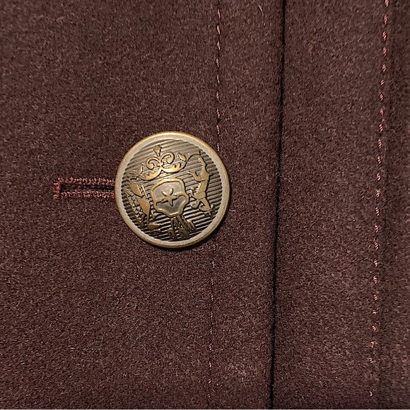 LOFT military style wool peacoat - Picture 7 of 13